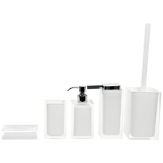 Rainbow White Accessory Set of Thermoplastic Resins
